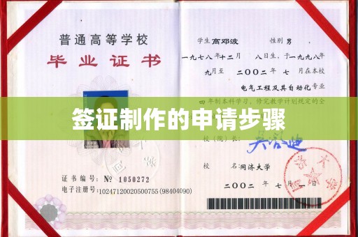 化隆签证制作的申请步骤