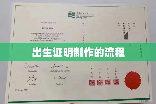 化隆出生证明制作的流程